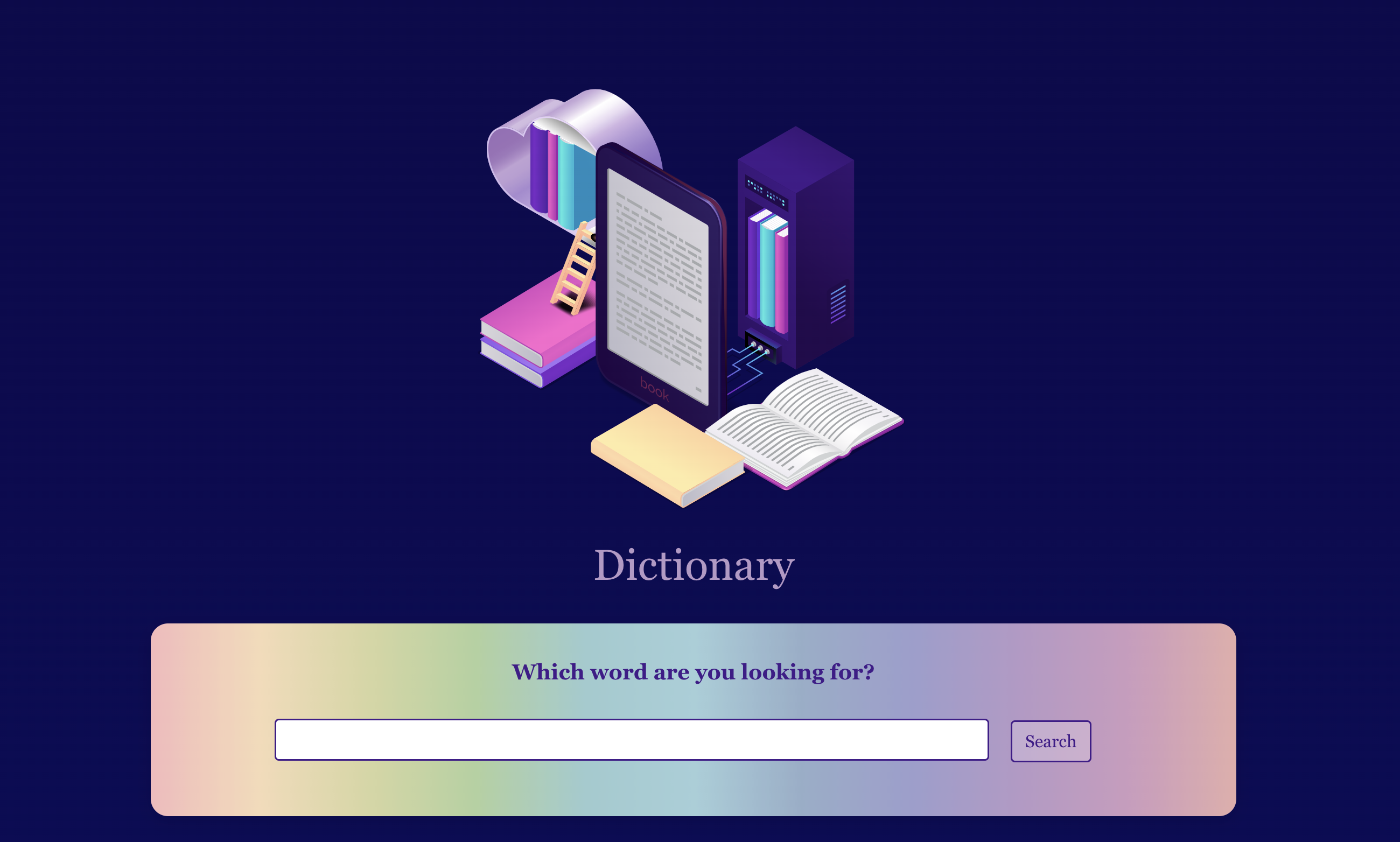 Dictionary App